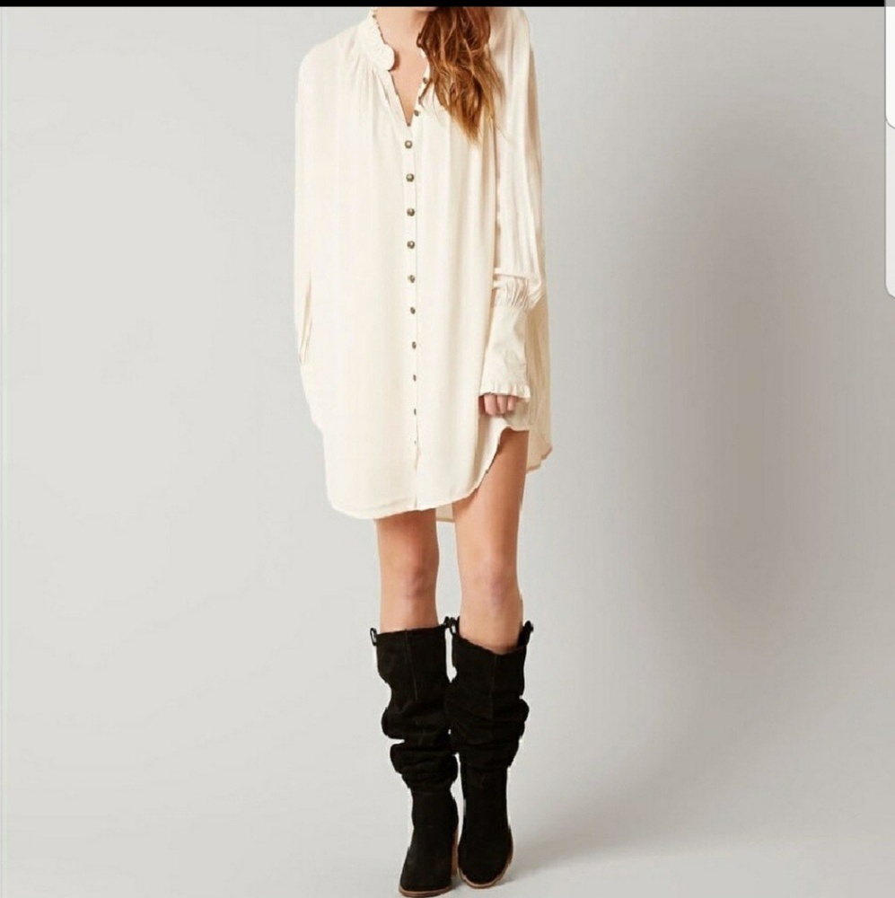 Free People shirt dress